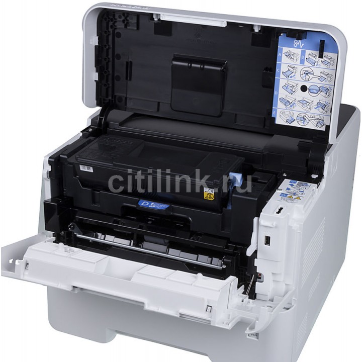 Принтер лазерный Kyocera P3145dn черно-белый, цвет белый